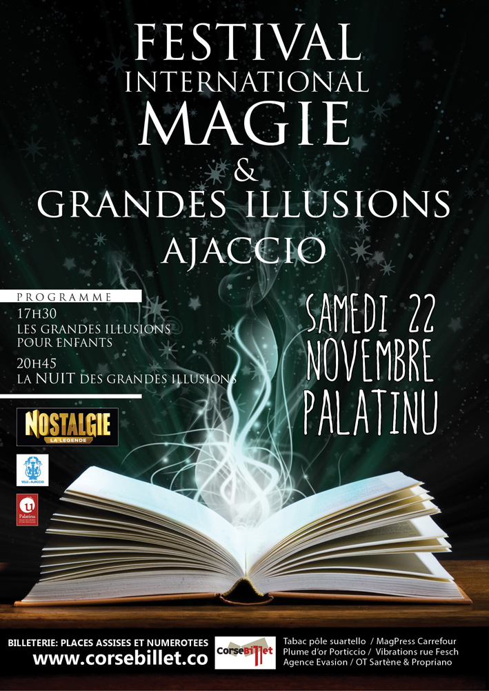 1er FESTIVAL INTERNATIONAL MAGIE & GRANDES ILLUSIONS Novembre 2014