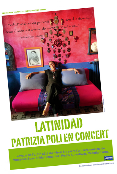 PATRIZIA POLI  "Latinidad" Décembre 2014