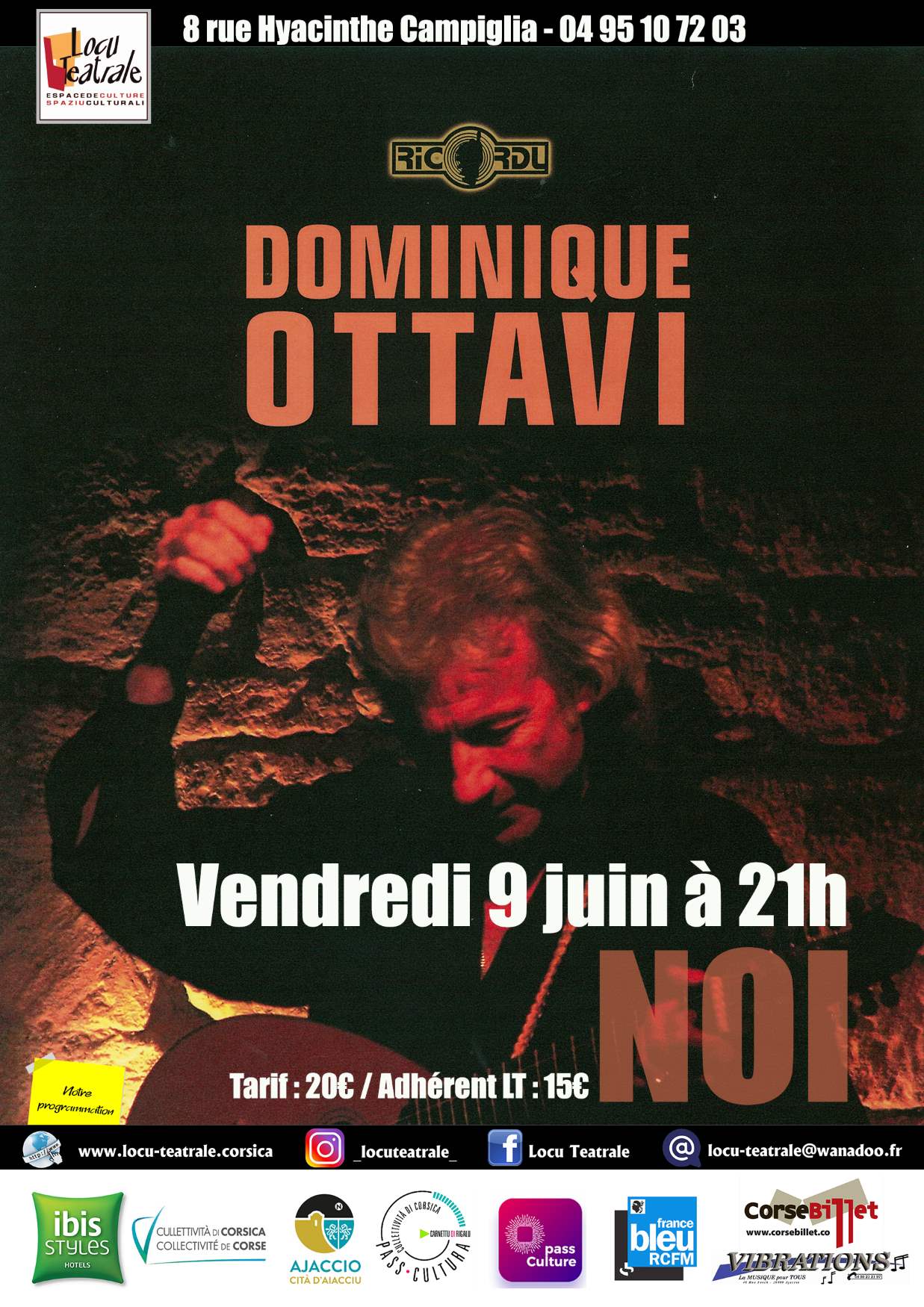 Dumè OTTAVI ind'è Locu teatrale - AIACCIU