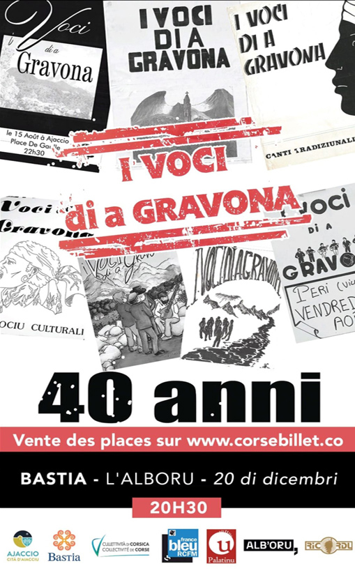I Voci di a gravona < I 40 anni > BASTIA  I Voci di a gravona < I 40 anni > BASTIA