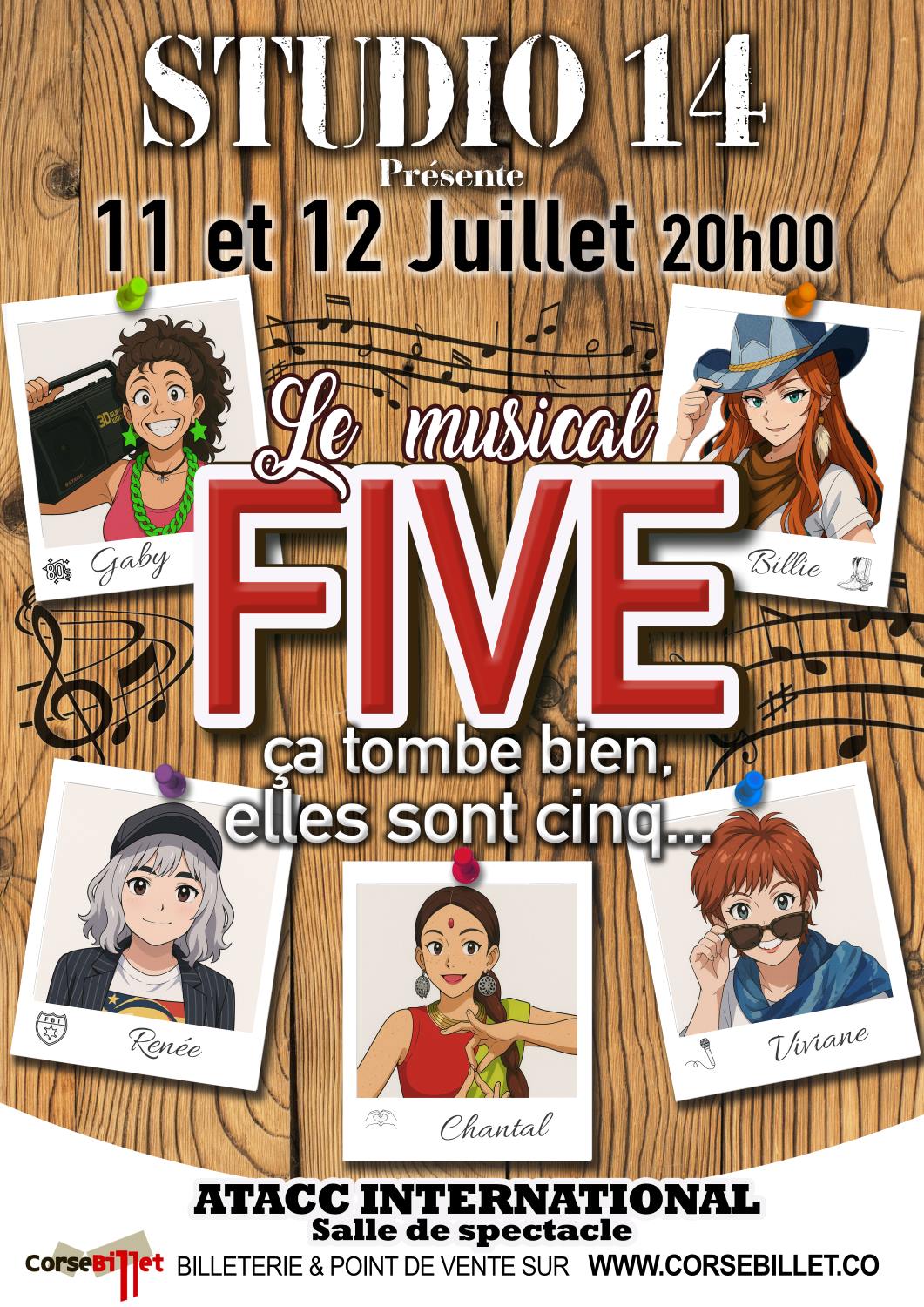 FIVE, Le Musical