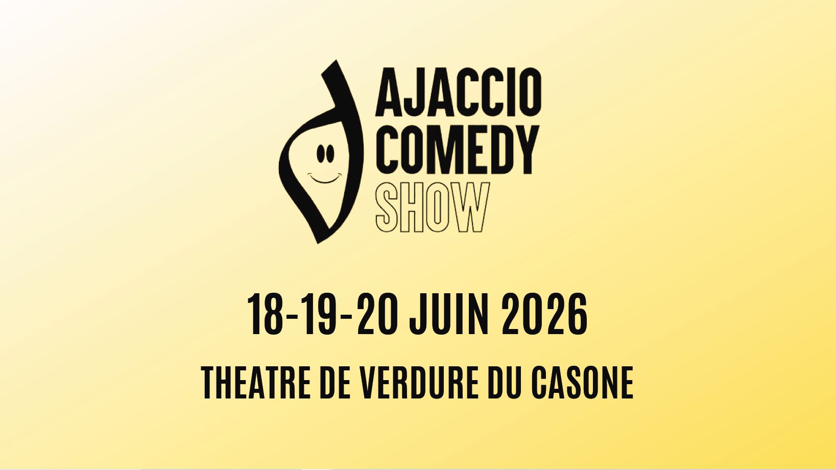 AJACCIO Comedy show 2026