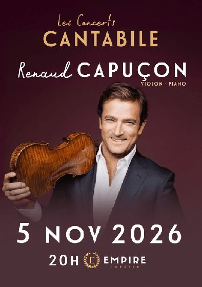 Renaud Capuçon - RÉCITAL VIOLON - PIANO