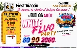 White Fluo Party - AIACCIU