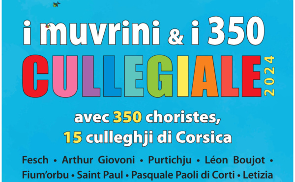 350 Collégiens et I MUVRINI - AIACCIU