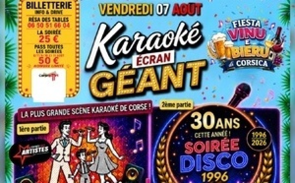 Karaoké Géant  - AIACCIU