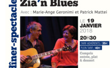Scenina Diner Spectacle Zia’n Blues janvier 2018