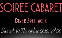 Soirée Cabaret - Dîner Spectacle novembre 2018