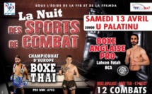 La Nuit des sports de combat Round V avril 2019