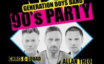 90's party - les boys band en live avril 2019