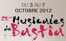 25es MUSICALES DE BASTIA Octobre 2012