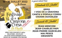 Festivale di a Canzona Corsa 2022 - l'isula Rossa